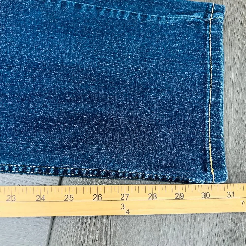 Levi's 514 Jeans Men's Size 34X32 Blue Straight Fit Medium Wash Denim Pants